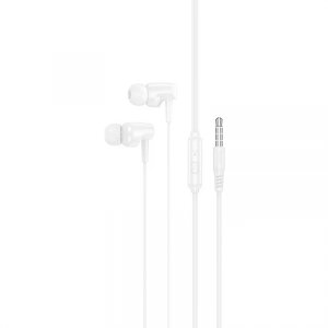 Handsfree 3.5mm HOCO M112, Alb 