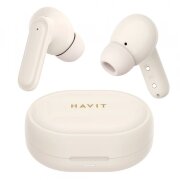 Handsfree Bluetooth HAVIT TW950, TWS, Bej Roz