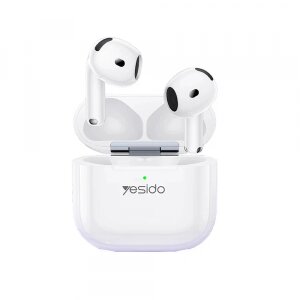 Handsfree Bluetooth Yesido TWS32, TWS, ANC, Alb