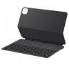 Husa cu Tastatura pentru Apple iPad Pro 12.9 (2022) / Pro 12.9 (2021) / Pro 12.9 (2020) / Pro 12.9 (2018), Baseus, Brilliance, Neagra