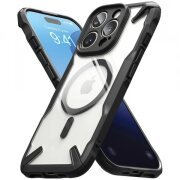 Husa MagSafe pentru Apple iPhone 16 Pro Max, Ringke, Fusion X, Neagra