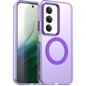 Husa MagSafe pentru Xiaomi Redmi 15 5G / 15 4G, Techsuit, CandyCase, Mov