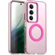 Husa MagSafe pentru Xiaomi Redmi 15 5G / 15 4G, Techsuit, CandyCase, Roz