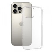 Husa pentru Apple iPhone 16 Pro Max, Techsuit, Clear (Big Lens Hole), Transparenta