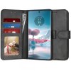 Husa pentru Motorola Edge 40 Neo, Techsuit, Diary Book, Neagra