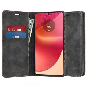 Husa pentru Motorola Edge 50 Fusion, Techsuit, Confy, Neagra