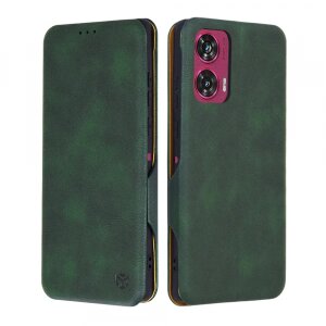 Husa pentru Motorola Edge 50 Fusion, Techsuit, Safe Wallet Plus, Verde