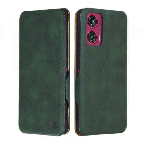 Husa pentru Motorola Edge 50 Fusion, Techsuit, Safe Wallet Plus, Verde