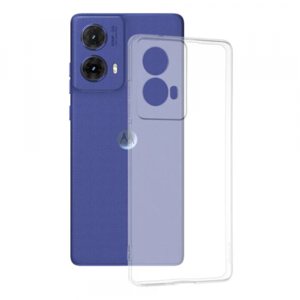 Husa pentru Motorola Moto G85, Techsuit, Clear, Transparenta