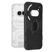 Husa pentru Nothing Phone (2a) Plus / Phone (2a), Techsuit, Shield, Neagra