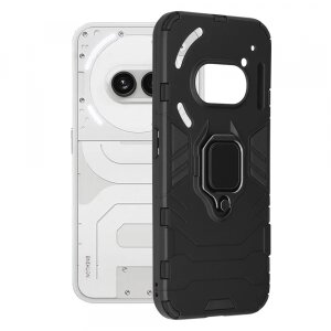 Husa pentru Nothing Phone (2a) Plus / Phone (2a), Techsuit, Shield, Neagra