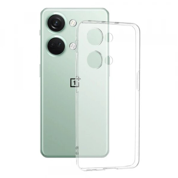 Husa pentru OnePlus Nord 3, Techsuit, Clear, Transparenta