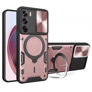 Husa pentru Oppo Reno12 Pro, Techsuit, CamGuard Pro, Roz