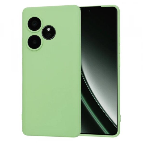 Husa pentru Realme GT 6T / GT 6, Techsuit, SoftFlex, Verde Deschis