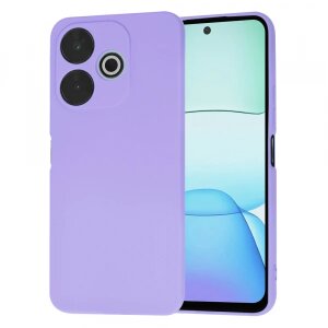 Husa pentru Xiaomi Poco M6 4G / Redmi 13, Techsuit, SoftFlex, Mov Deschis