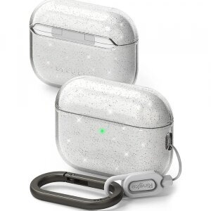 Husa Ringke Air Glitter pentru Apple AirPods 3, Transparenta