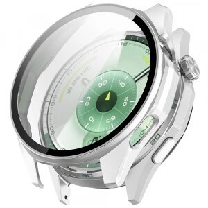 Husa Techsuit Defense360 Pro pentru Huawei Watch GT 6 46mm, Argintie