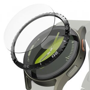 Rama Protectie Ringke Styling pentru Samsung Galaxy Watch7 40mm, Model 6, Neagra