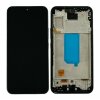 Ecran Compatibil pentru Samsung A546 Galaxy A54 5G Negru OLED CU RAMA