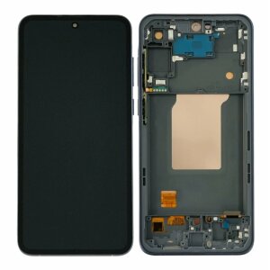 Ecran Compatibil pentru Samsung A556 Galaxy A55 5G Navy OLED CU RAMA