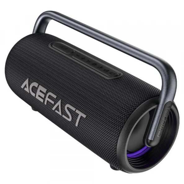 Boxa Portabila Bluetooth Acefast K2 Pro, 2 x 50W - 2 x 10W, RGB, Waterproof, Neagra