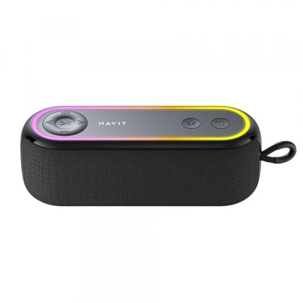 Boxa Portabila Bluetooth HAVIT SK810BT, 7W, RGB, Waterproof, Neagra