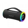 Boxa Portabila Bluetooth HAVIT SK834BT, 2 x 5W, RGB, Waterproof, Neagra
