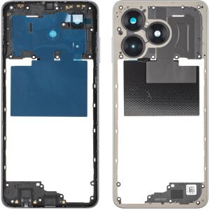 Carcasa Mijloc Honor X5c Plus, Argintiu, Service Pack 9707ACJA 