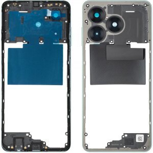 Carcasa Mijloc Honor X5c Plus, Turcoaz (Cyan Lake), Service Pack 9707ACHY 