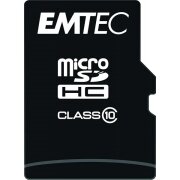 Card Memorie microSDXC Emtec CL10 Classic, 64Gb, Clasa 10, Cu Adaptor ECMSDM64GXC10CG 