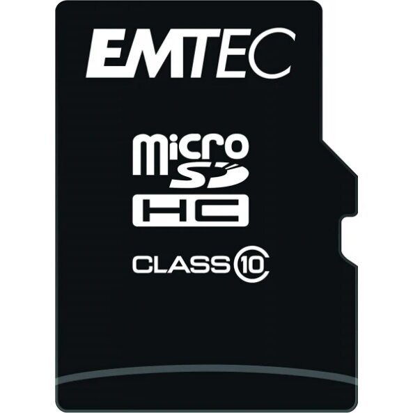 Card Memorie microSDXC Emtec CL10 Classic, 64Gb, Clasa 10, Cu Adaptor ECMSDM64GXC10CG 