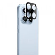 Folie de protectie Camera Spate Techsuit pentru Xiaomi 17, Sticla Securizata, Neagra