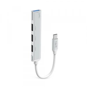 Hub USB-C HAVIT HB41, 4in1, Argintiu