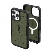 Husa MagSafe pentru Apple iPhone 16 Pro, Urban Armor Gear, Pathfinder, Verde