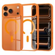 Husa MagSafe pentru Apple iPhone 17 Pro Max, Techsuit, Pro, Portocalie