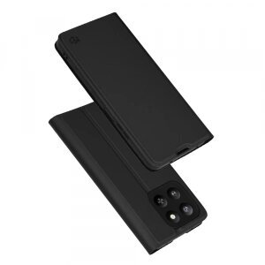 Husa pentru Honor 400 Smart 4G / X7d 4G / 400 Smart 5G, Techsuit, Magskin Book, Neagra