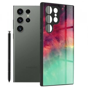 Husa pentru Samsung Galaxy S23 Ultra S918, Techsuit, Glaze, Turcoaz