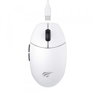 Mouse Gaming Wireless HAVIT MS1039W, 800DPI - 7400DPI, Alb