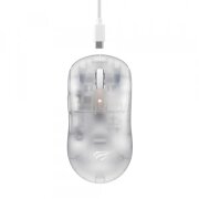 Mouse Gaming Wireless HAVIT MS970WB Pro, 800DPI - 12000mAh, Transparent Alb