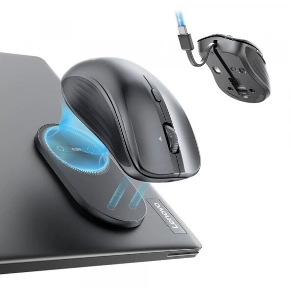 Mouse Wireless ESR MagMouse, 800DPI - 4800DPI, Gri