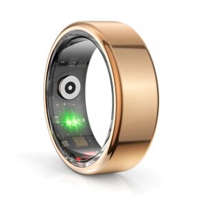 Smart Ring Techsuit R02, Marime 11, Roz Auriu
