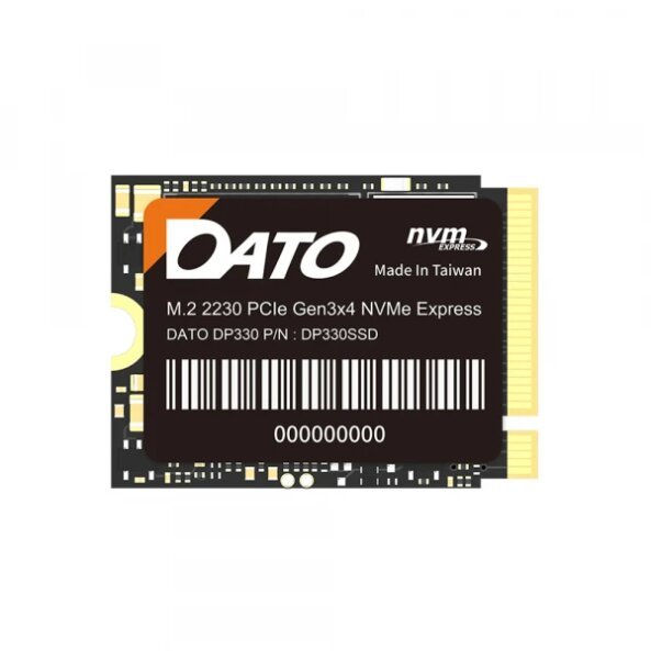 Solid State Drive (SSD) Dato DP330, NVME M.2 2230, PCIE Gen3x4, 2TB, Negru DP330SSD-2TB