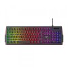 Tastatura Gaming HAVIT KB866L, RGB, 1.4m, Neagra Rosie