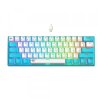 Tastatura Gaming HAVIT KB903L, RGB, 1.8m, Albastra Alba