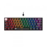 Tastatura Gaming HAVIT KB903L, RGB, 1.8m, Neagra