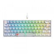 Tastatura Gaming HAVIT KB903L, RGB, 1.8m, Transparenta Alba