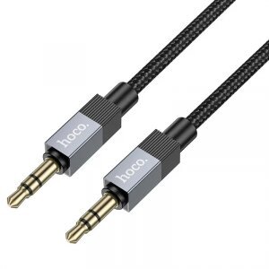 Cablu Audio 3.5mm - 3.5mm HOCO UPA32, 1m, Negru 