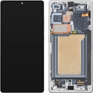 Display cu Touchscreen Samsung Galaxy S25 Ultra S938, cu Rama, Albastru (Titanium Silver Blue), Refurbished GH82-36387C