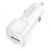 Incarcator Auto Borofone BZ34B Cloud, 20W, 3A, 1 x USB-A - 1 x USB-C, Alb