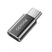 Adaptor Date si Incarcare Lightning - USB-C Yesido GS22, Gri